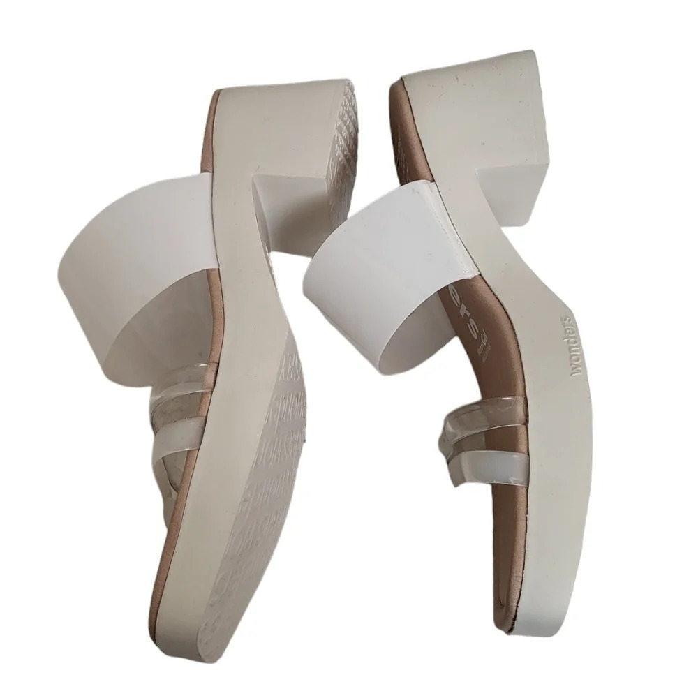 Wonders D-1002 Platform Slide Sandals - Picture 7 of 9